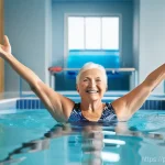 Home 20 루게릭병 환자와 운동 프로그램 후기 - **Prompt: Joyful Hydrotherapy Session**
A bright and uplifting image featuring an adult individu...