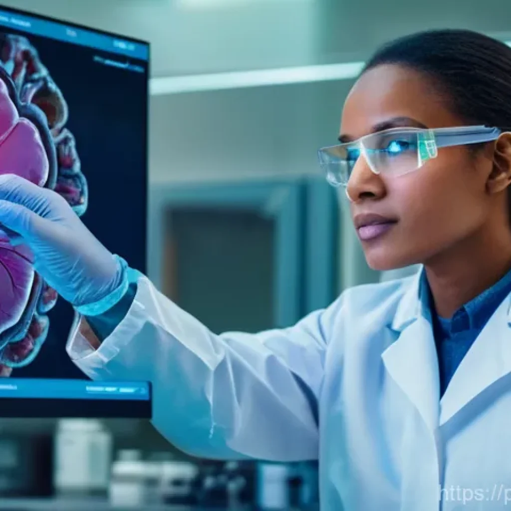 다발성 경화증 최신 연구 결과 - **Prompt 1: Unraveling the EBV-MS Connection for Prevention**
    "A bright, modern laboratory bathe...