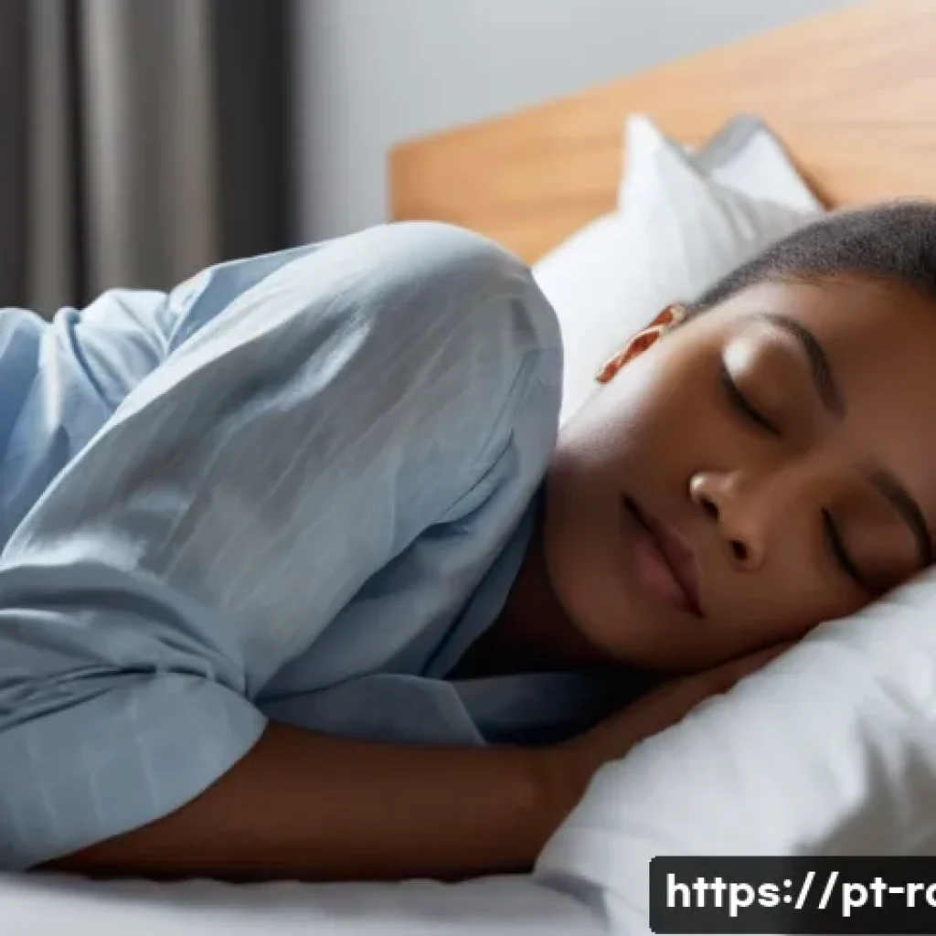 파킨슨병 초기 진단 기준 - **Prompt for Restless Sleep (REM Sleep Behavior Disorder):**
    "A dimly lit bedroom scene at night...