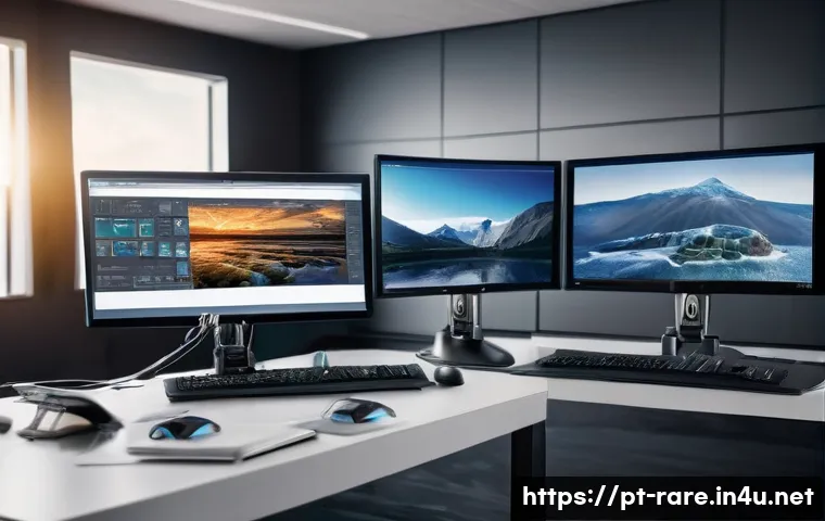 다발성 경화증 환자용 생활 도구 - Here are three detailed image prompts in English, designed to showcase how technology empowers indiv...